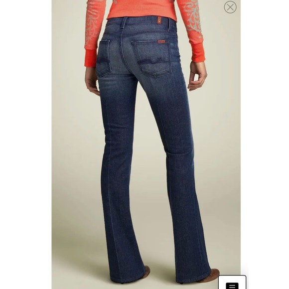 7 For All Mankind Women's High Waist Bootcut Jeans Size 28 - Picture 2 of 11